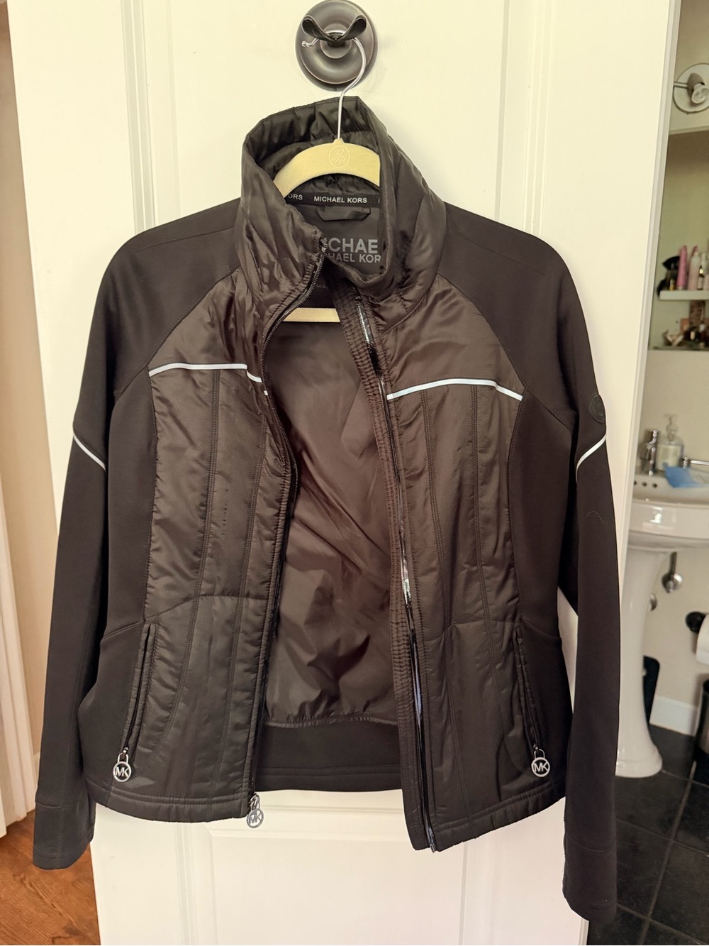 MICHAEL Michael Kors Black Women's Puffer Jacket